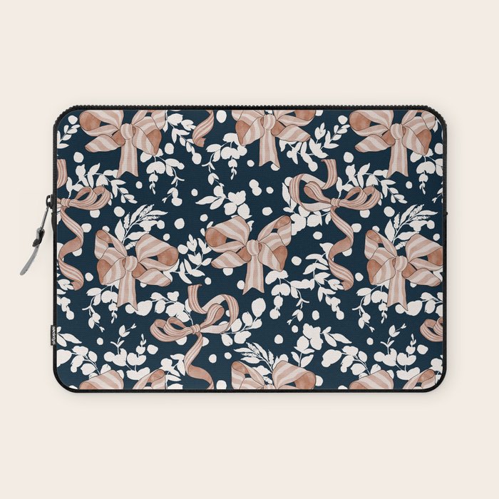 Whimsical Bows in Nature I Laptop Sleeve Gallery Image 1