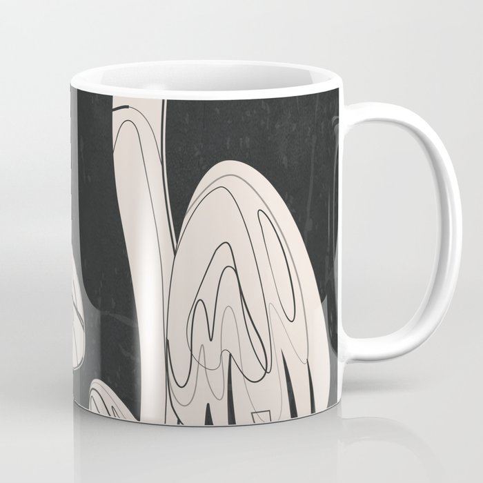 Abstract Mushrooms 7 Coffee Mug Gallery Image 1