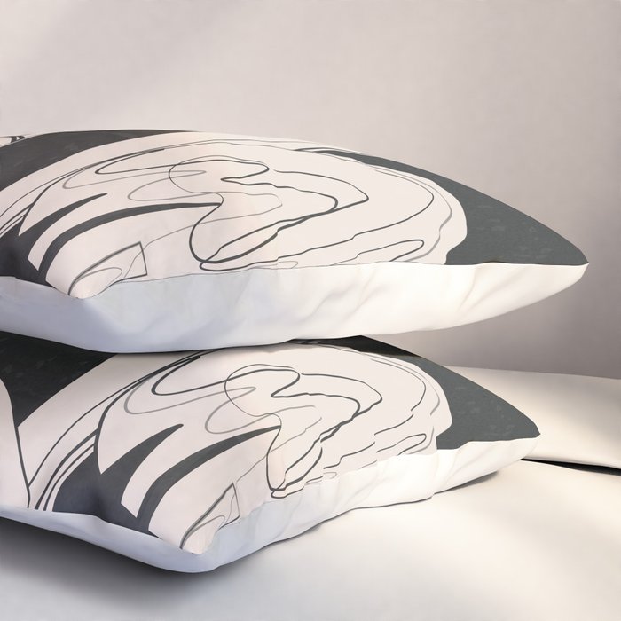 Abstract Mushrooms 7 Pillow Sham Gallery Image 3