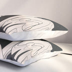 Abstract Mushrooms 7 Pillow Sham Gallery Image 3