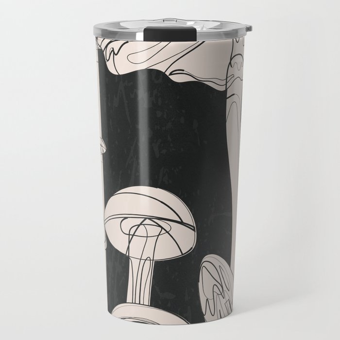 Abstract Mushrooms 7 Travel Mug Gallery Image 1