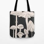 Abstract Mushrooms 7 Tote Bag Gallery Image 1