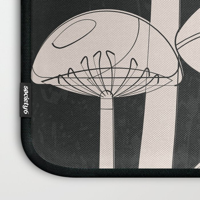 Abstract Mushrooms 7 Laptop Sleeve Gallery Image 3