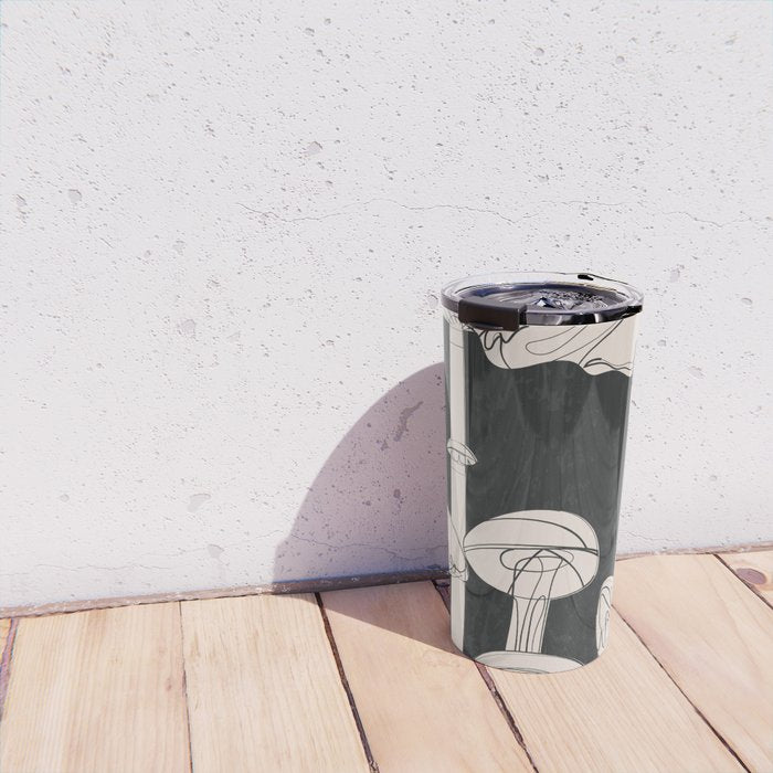 Abstract Mushrooms 7 Travel Mug Gallery Image 4