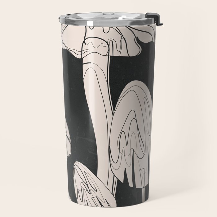 Abstract Mushrooms 7 Travel Mug Gallery Image 2