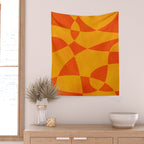Abstract D07-1 Wall Tapestry Gallery Image 2