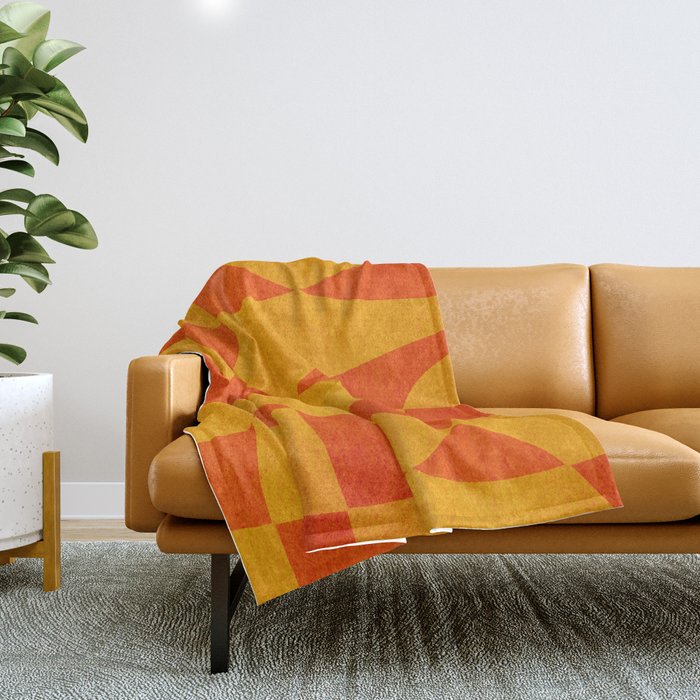 Abstract D07-1 Throw Blanket Gallery Image 1
