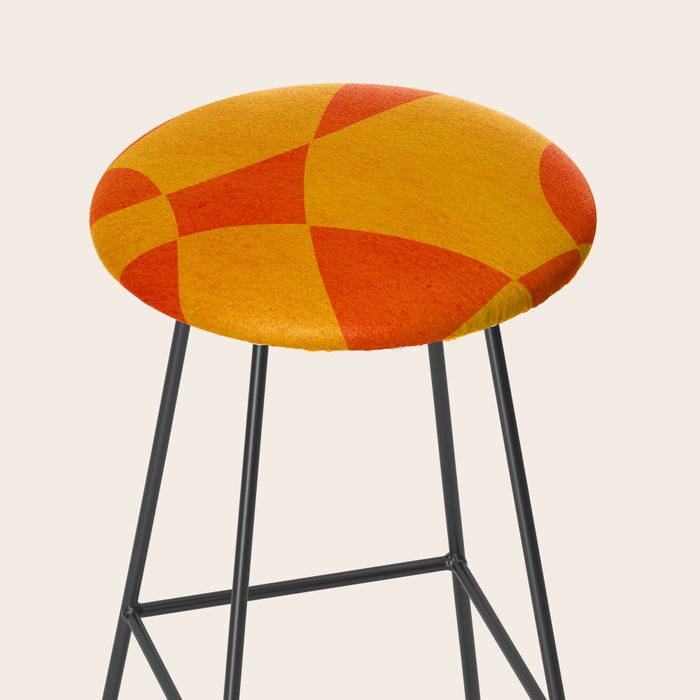 Abstract D07-1 Stool Gallery Image 2