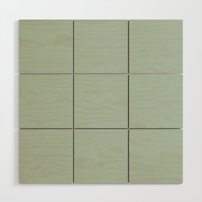 Light Celadon Blue Green Teal Mint Soft Pastel Solid Color Wood Wall Art Gallery Image 1