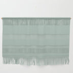 Light Celadon Blue Green Teal Mint Soft Pastel Solid Color Wall Hanging Gallery Image 1