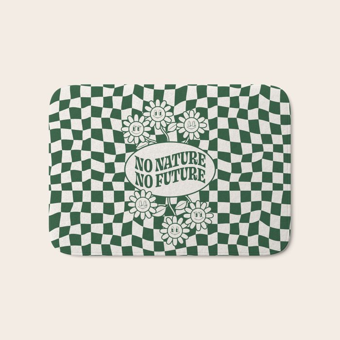 No Nature No Future Bath Mat Gallery Image 1