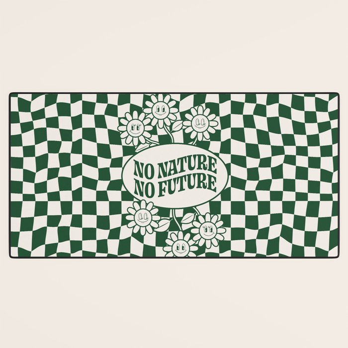 No Nature No Future Desk Mat Gallery Image 3