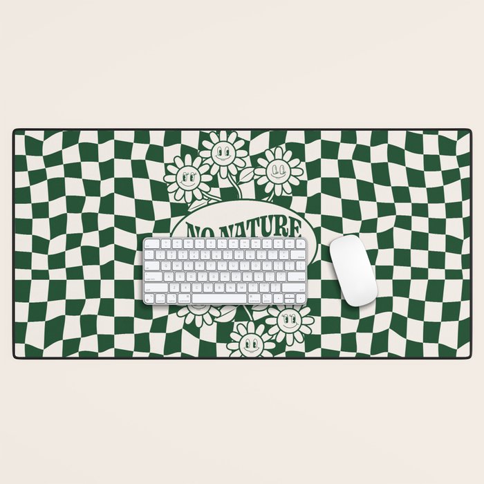 No Nature No Future Desk Mat Gallery Image 1