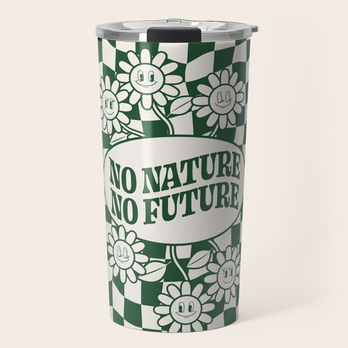 No Nature No Future Travel Mug Gallery Image 1