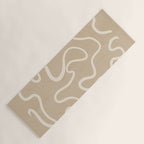Abstract line art 244 Yoga Mat Gallery Image 1