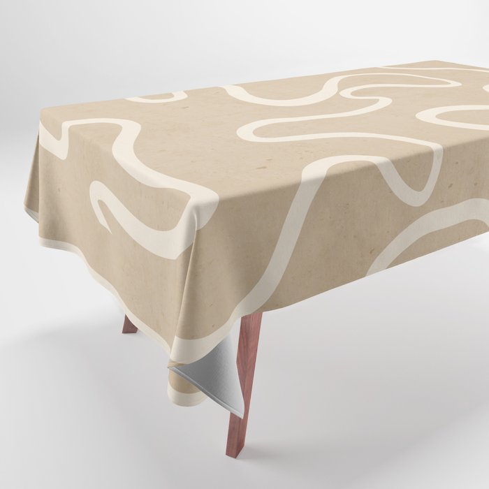 Abstract line art 244 Tablecloth Gallery Image 1