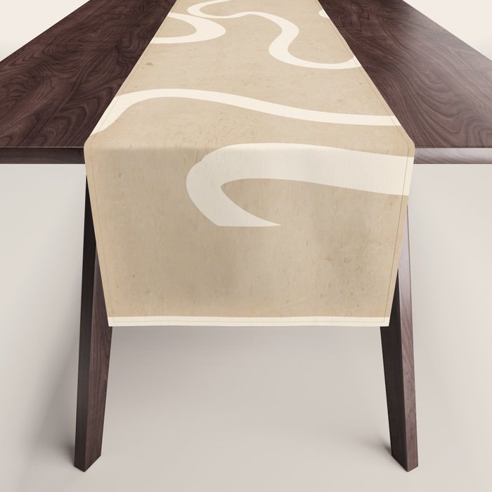 Abstract line art 244 Table Runner Gallery Image 1