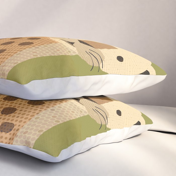 Whimsy Leopard Pillow Sham Gallery Image 3