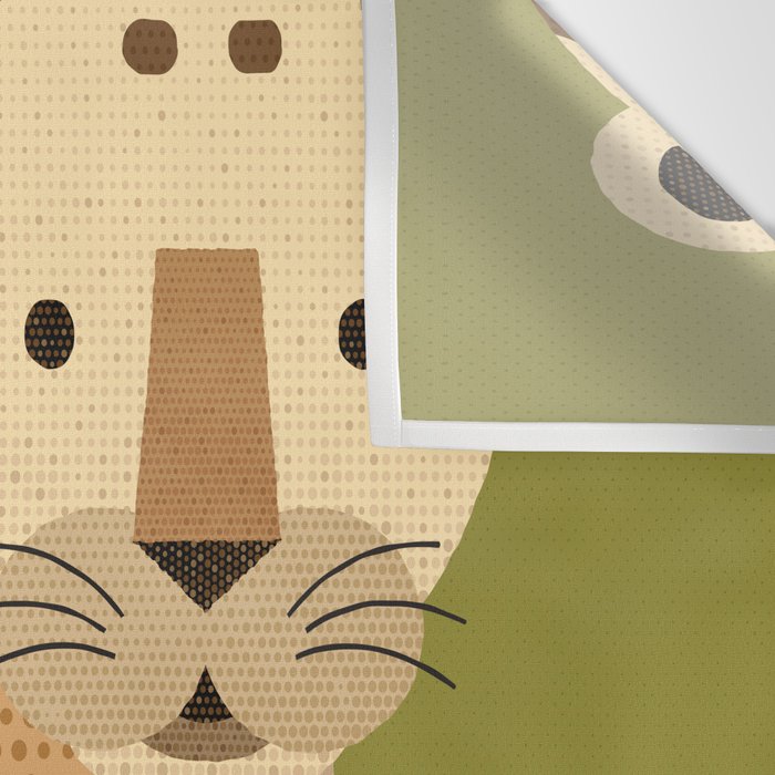 Whimsy Leopard Wall Tapestry Gallery Image 3