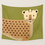 Whimsy Leopard Wall Tapestry Gallery Image 4
