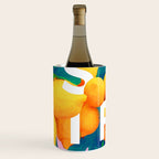 As If. | Typography Attitude Confidence Quote | Lemon Garden Botanical Vintage Quirky Lettering Wine Chiller Gallery Image 1