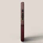 Burgundy abstract iPhone Case Gallery Image 2