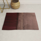 Burgundy abstract Rug Gallery Image 1