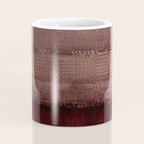 Burgundy abstract Coffee Mug Gallery Image 4