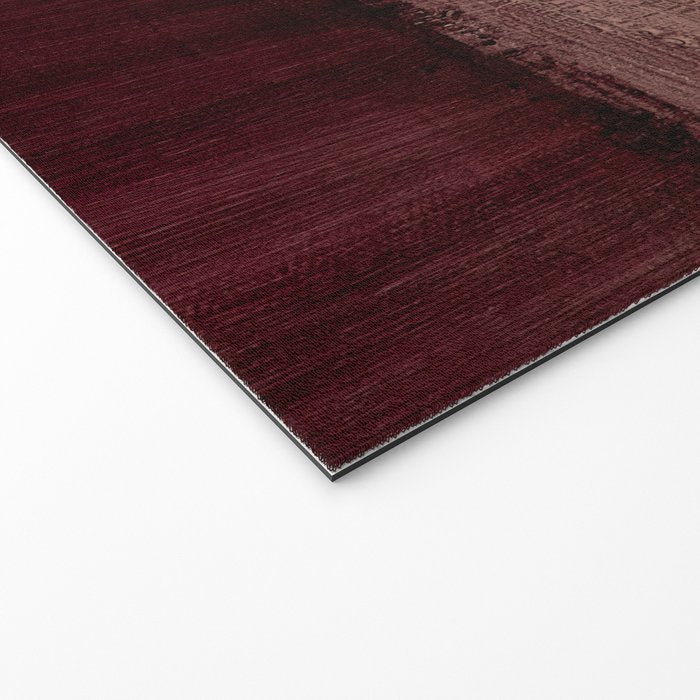 Burgundy abstract Welcome Mat Gallery Image 2