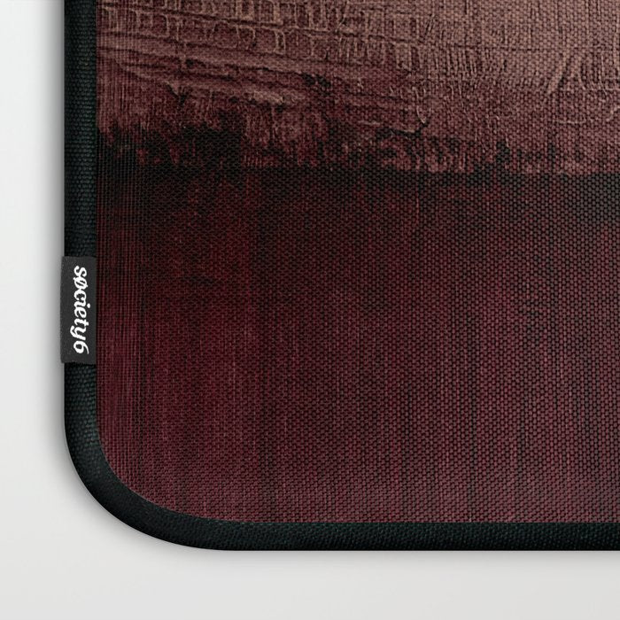 Burgundy abstract Laptop Sleeve Gallery Image 3