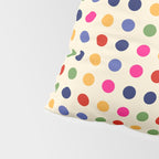 Colorful Polka Dots pattern bright Pillow Sham Gallery Image 4