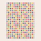 Colorful Polka Dots pattern bright Poster Gallery Image 4
