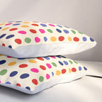Colorful Polka Dots pattern bright Pillow Sham Gallery Image 3