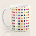 Colorful Polka Dots pattern bright Coffee Mug Gallery Image 3