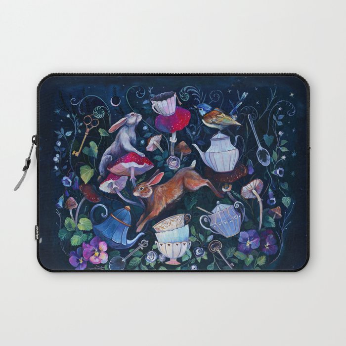 Wonderland Tea Party Laptop Sleeve Gallery Image 1
