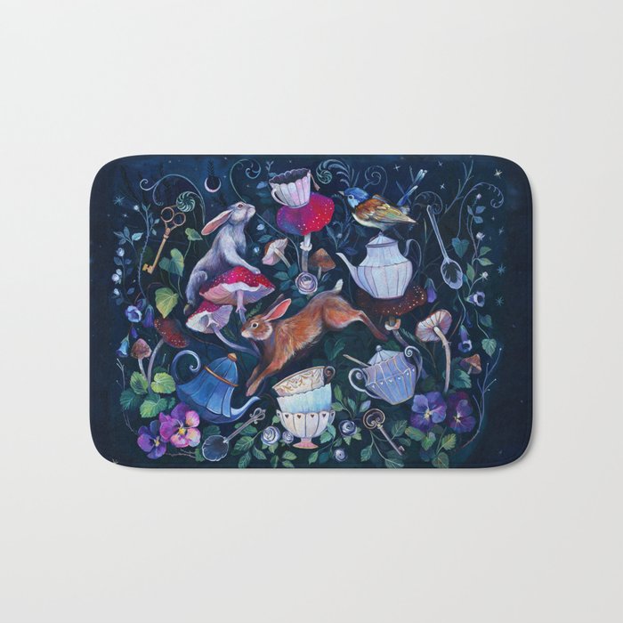 Wonderland Tea Party Bath Mat Gallery Image 1