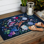 Wonderland Tea Party Outdoor Rug Gallery Image 2
