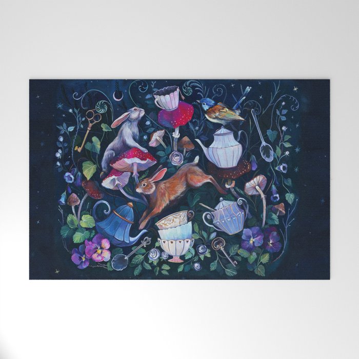 Wonderland Tea Party Welcome Mat Gallery Image 1