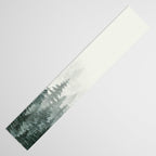Foggy Pine Trees 3 Table Runner Gallery Image 3