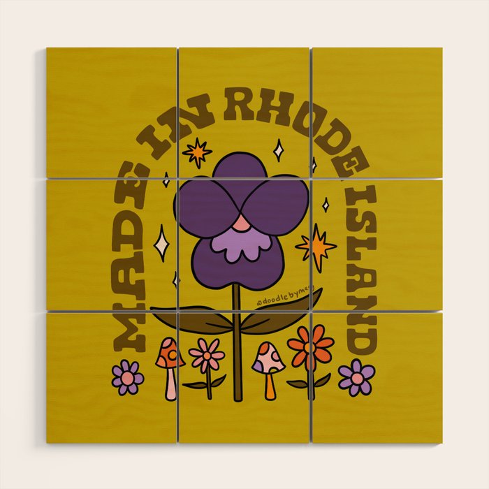 Made In Rhode Island Wood Wall Art Gallery Image 1