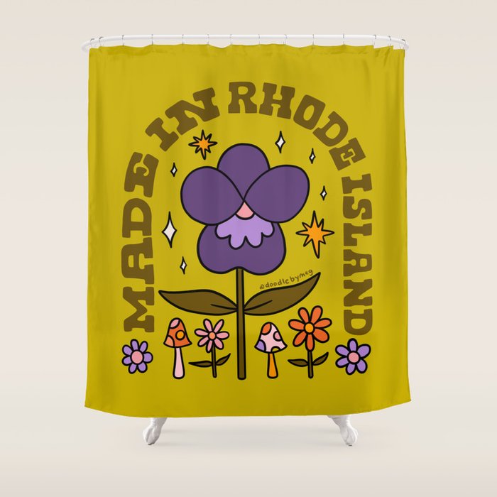Made In Rhode Island Shower Curtain Gallery Image 1