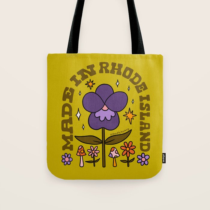 Made In Rhode Island Tote Bag Gallery Image 1