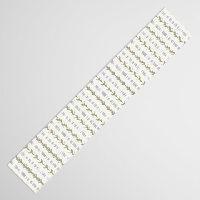 Natural Palm Stripe Table Runner Gallery Image 3