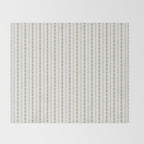 Natural Palm Stripe Throw Blanket Gallery Image 2