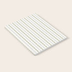 Natural Palm Stripe Notebook Gallery Image 2