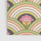 Retro Rainbow Flowers Poster Gallery Image 3