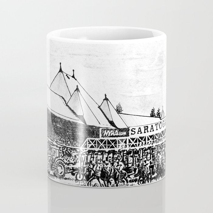 "The Starting Gate" Saratoga Springs Race Course Track Coffee Mug Gallery Image 4