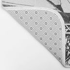 "The Starting Gate" Saratoga Springs Race Course Track Bath Mat Gallery Image 2