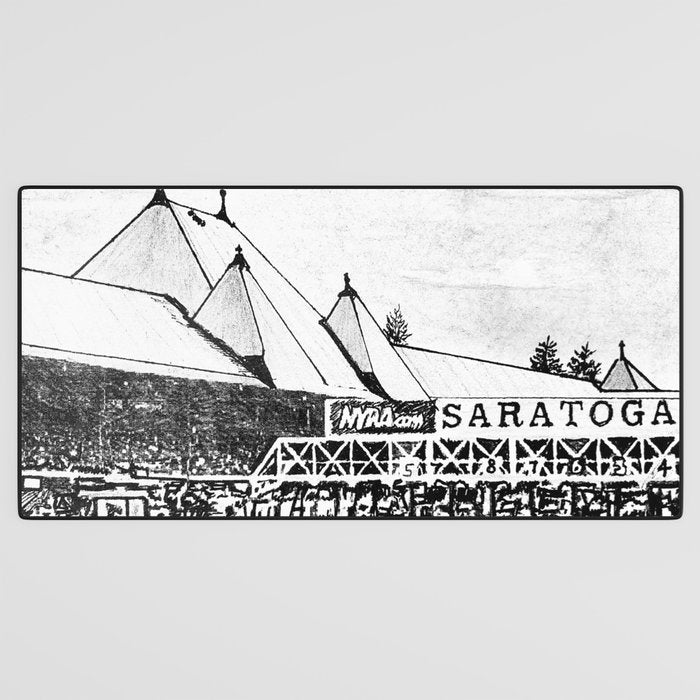 "The Starting Gate" Saratoga Springs Race Course Track Desk Mat Gallery Image 3