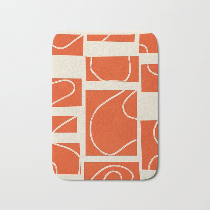 Abstract Pathways 5 Bath Mat Gallery Image 1
